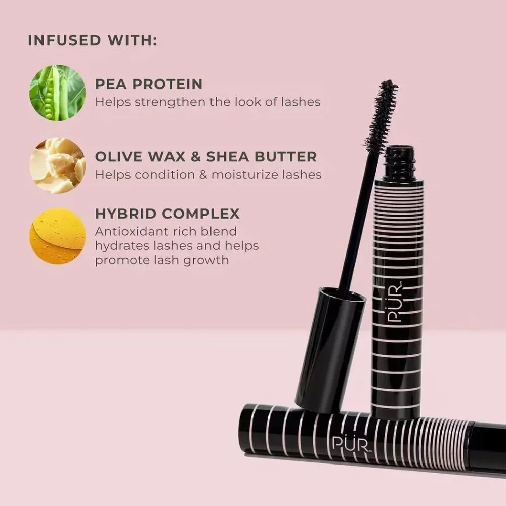 SEALED - PUR Bio Charged Plant-Powered Volumizing Mascara
